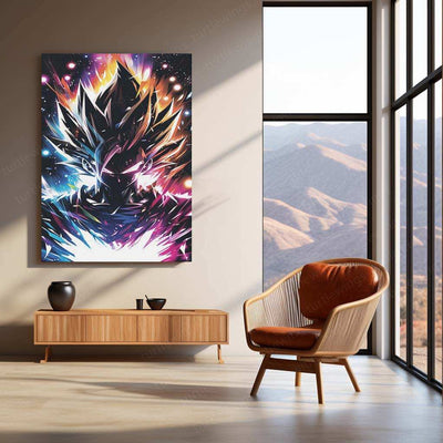 Goku Metal Poster – Iconic dbz Art | Powerful Super Saiyan Wall Decor 5 - TURTLEWINGS