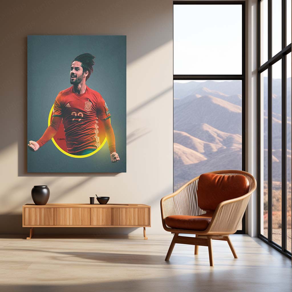Harry Kane England x Big Ben – Metal Frame | London-Themed Football Wall Art 01 - TURTLEWINGS