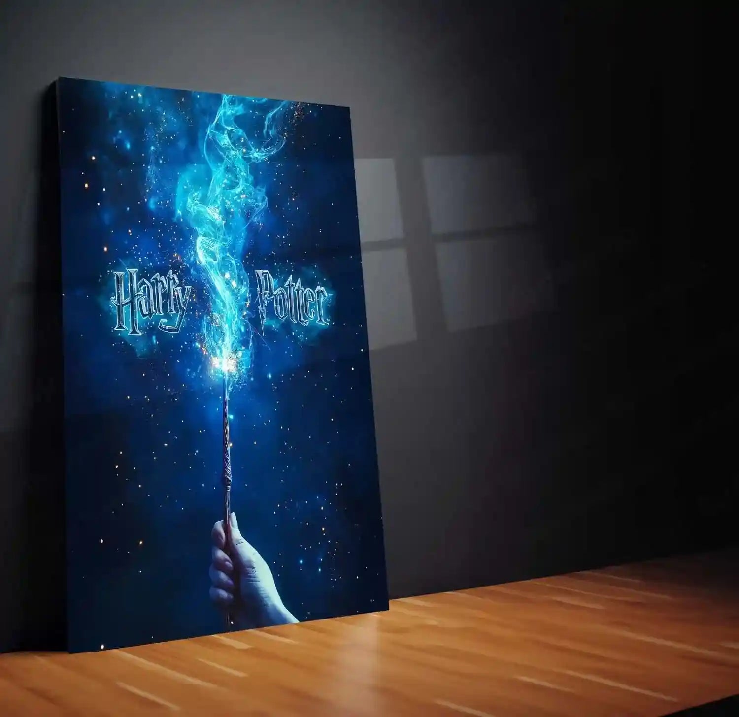 Movies Metal Poster | Harry Potter Wand Metal Poster | Iconic Wand Design Wall Art for Fans - TURTLEWINGS