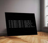 If You Really Want It, Plan For It – Metal Frame | Motivational Quote Wall Art | Strategic Hustle Poster for Planners & Doers