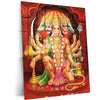 Hanuman Metal Poster – Divine Strength & Devotion Wall Art | Bajrangbali Spiritual Decor 9