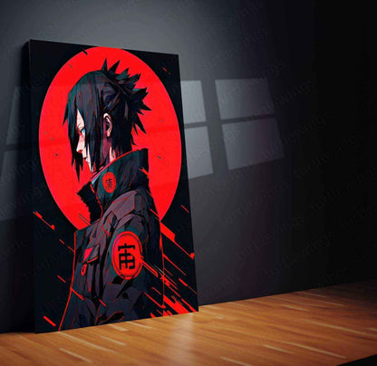 itachi-uchiha metal poster - TURTLEWINGS