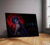 Game Metal Poster | Jinx – Chaos Never Left Metal Poster Gaming Character Wall Art | Dark Chaos Motivation Metal Frame