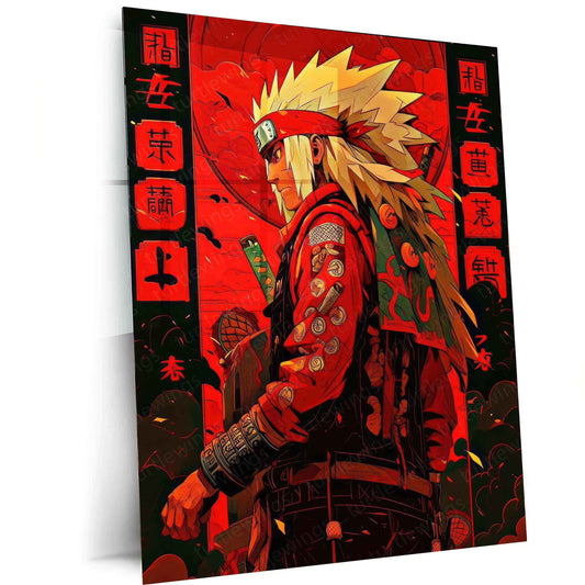 jiraiya-naruto_metal poster - TURTLEWINGS