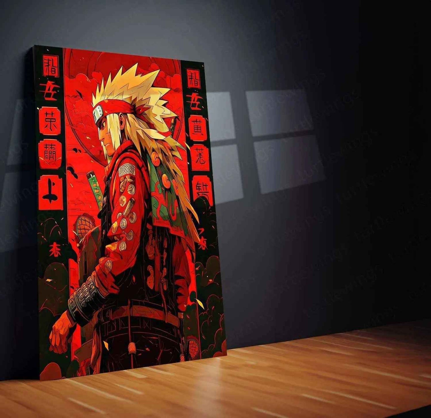 jiraiya-naruto_metal poster - TURTLEWINGS