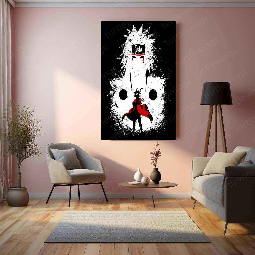 jiraiya-naruto_metal poster 2 - TURTLEWINGS