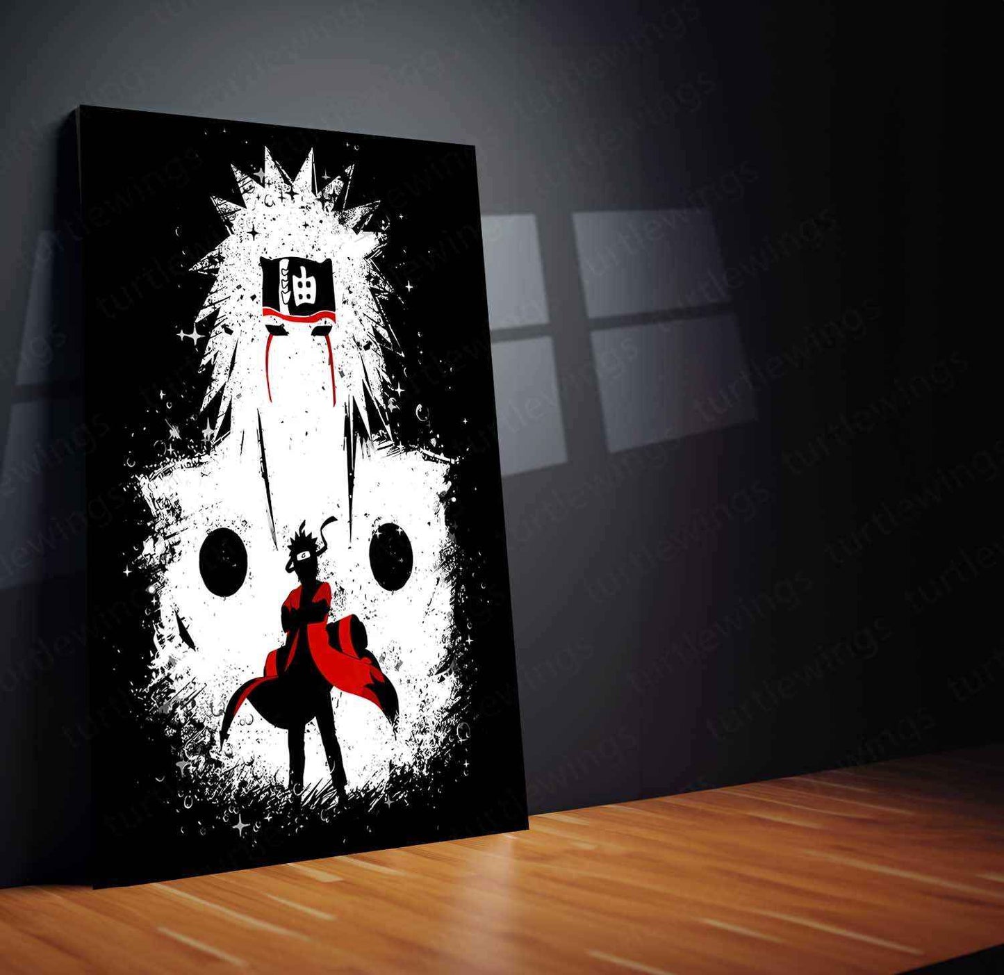 jiraiya-naruto_metal poster 2 - TURTLEWINGS