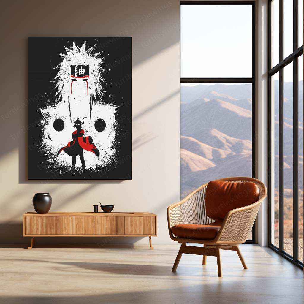 jiraiya-naruto_metal poster 2 - TURTLEWINGS