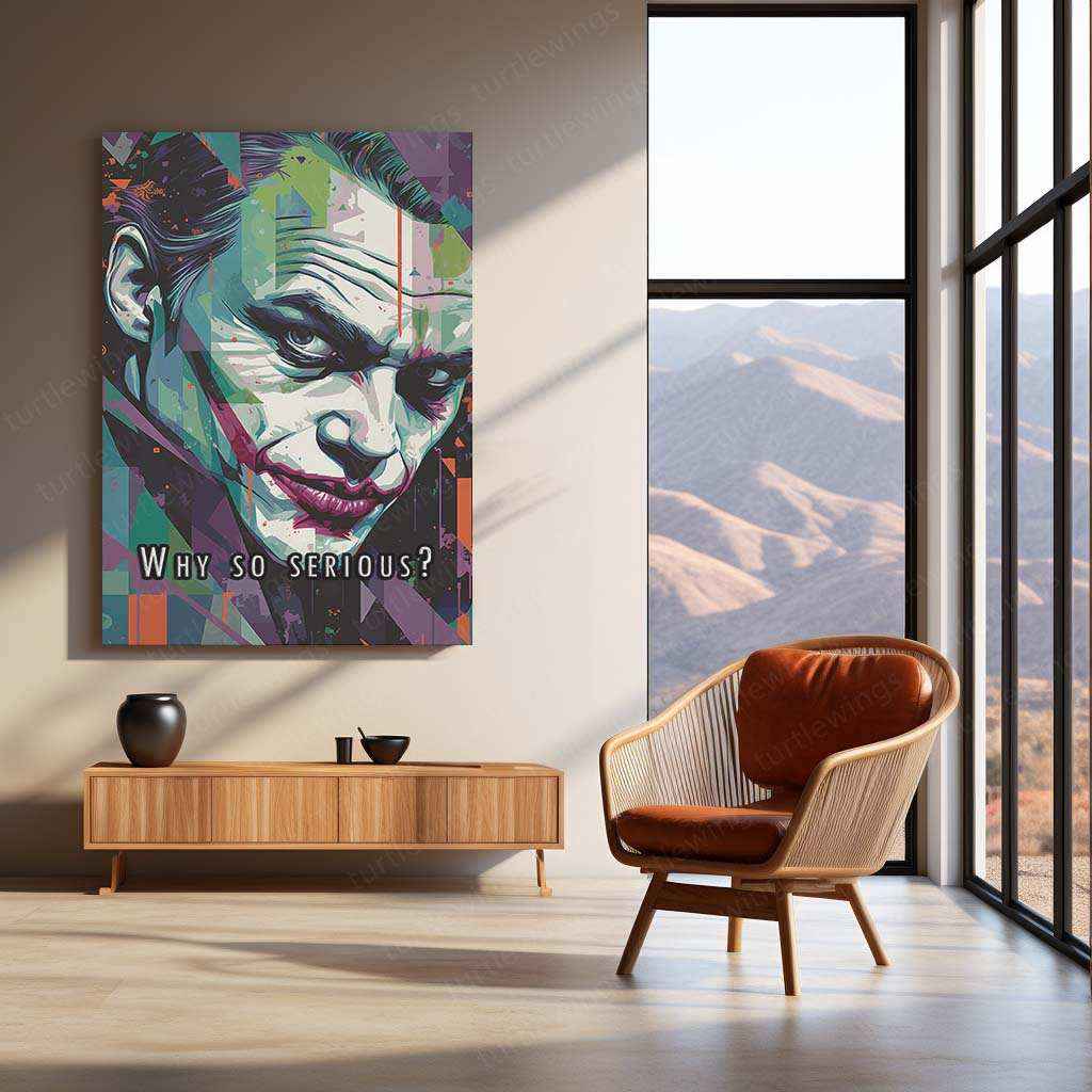 Joker_metal poster 2 - TURTLEWINGS