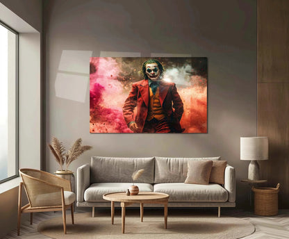 Joker – Strikes | Chaos Unleashed Metal Frame | Dark DC Villain Wall Art - TURTLEWINGS