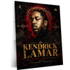 Kendrick Lamar – Crown Concept | Hip-Hop Legacy Metal Frame | Rap Music Wall Art by TurtleWings