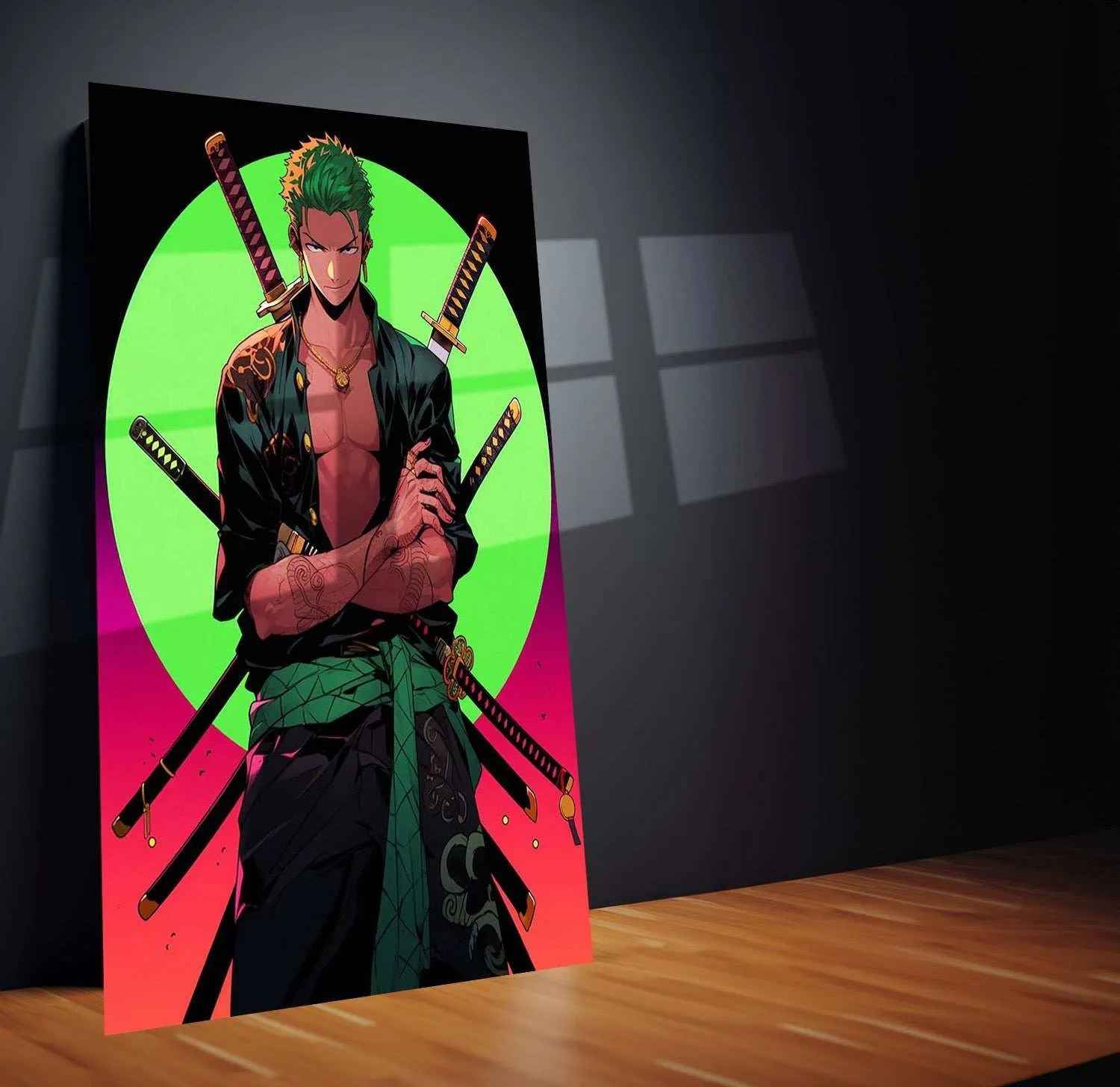 zoro metal poster - TURTLEWINGS