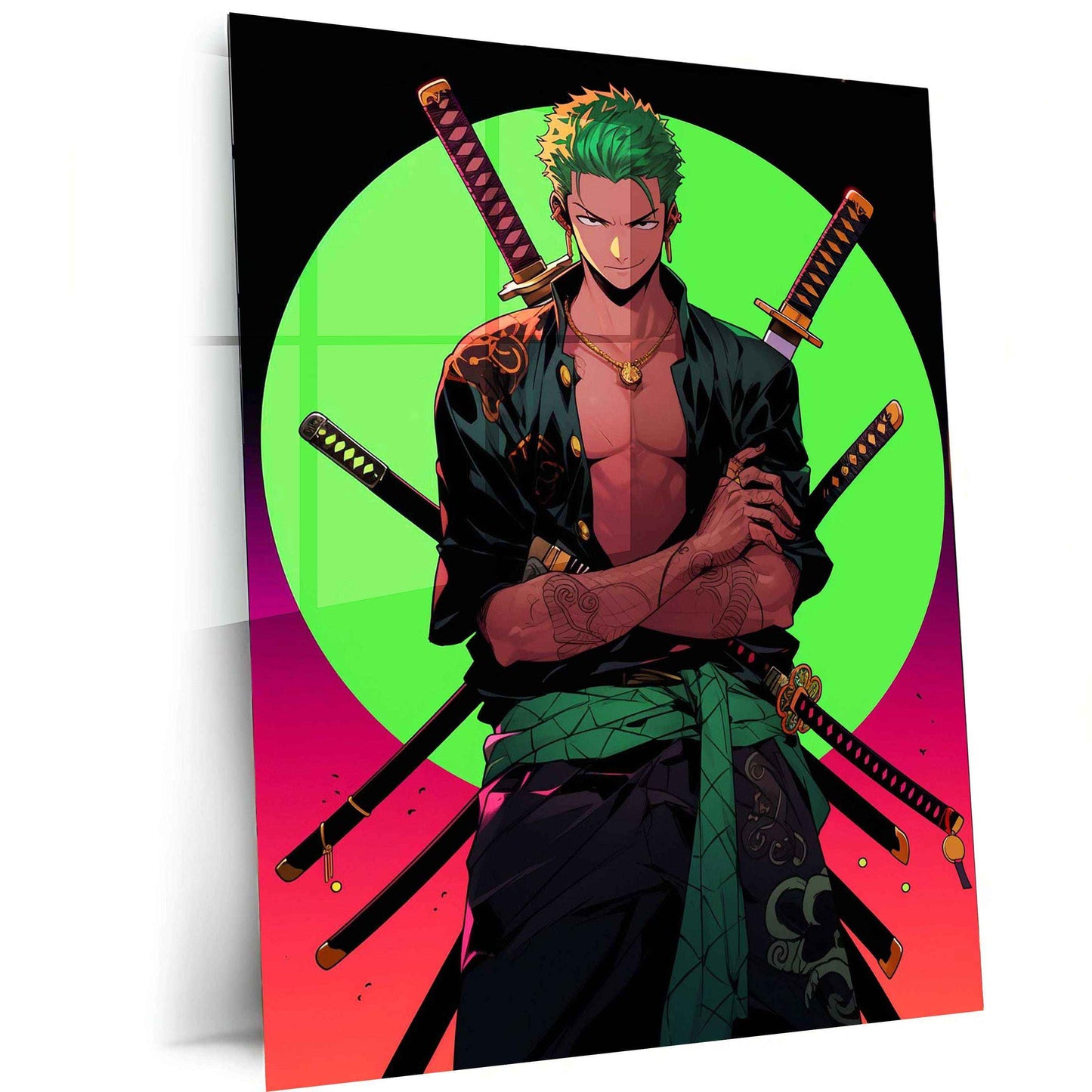 zoro metal poster - TURTLEWINGS