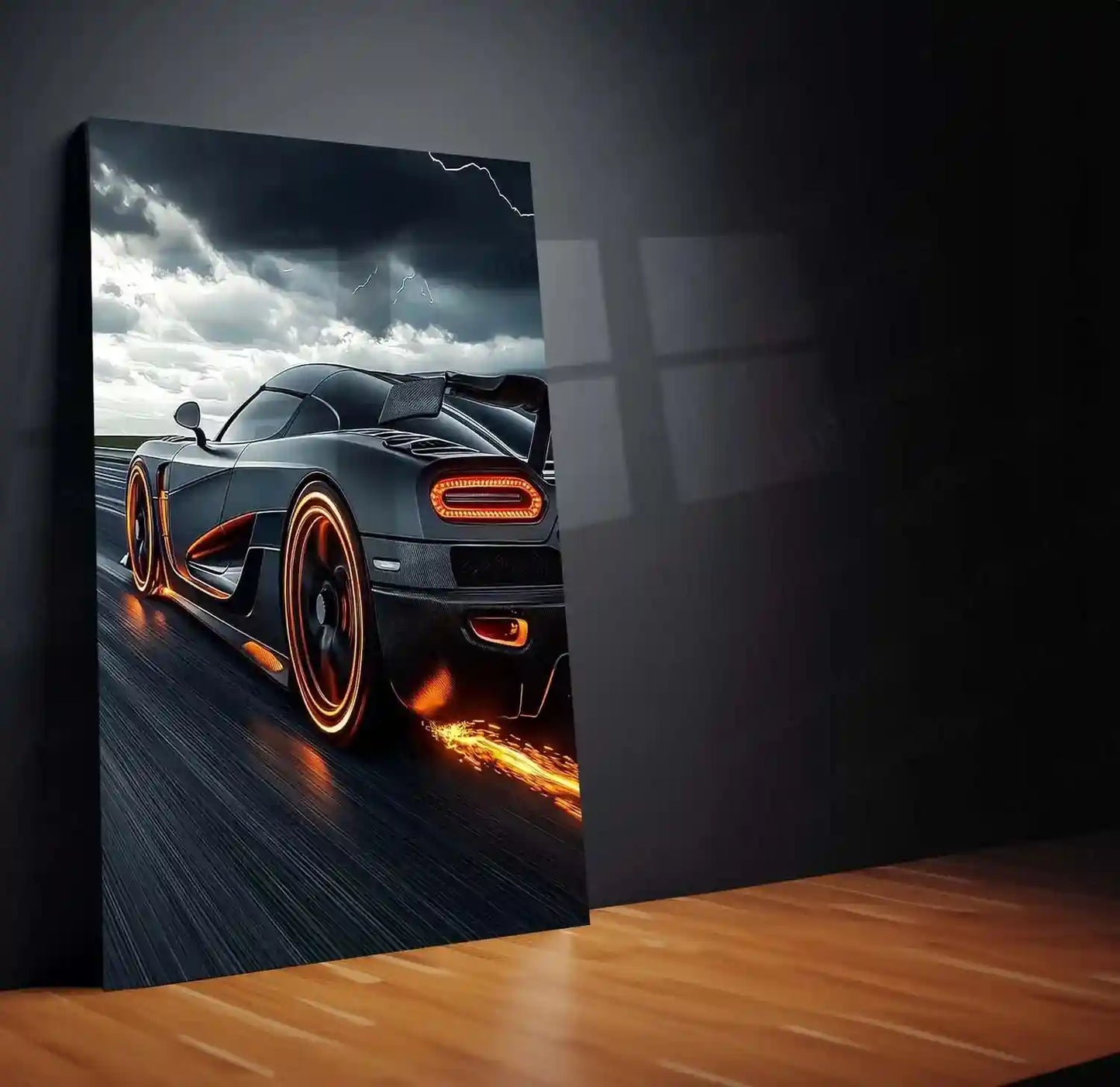 Car Metal Poster | Koenigsegg Agera Metal Poster – Luxury Hypercar Wall Art01 - TURTLEWINGS