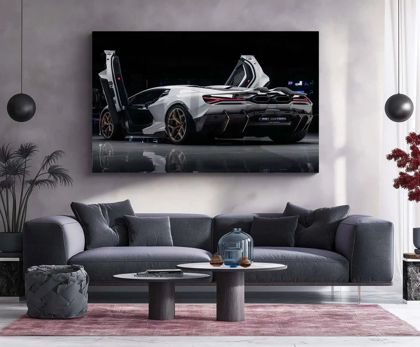 Car Metal poster | Lamborghini Metal Poster – The Ultimate Supercar Wall Art - TURTLEWINGS