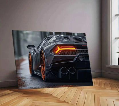 Lamborghini Neon LED Metal Frame â Luxury Car Wall Art - TURTLEWINGS