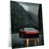 Quotes Metal Poster | Lamborghini with Motivational Quote Metal Poster | Speed x Success Wall Art