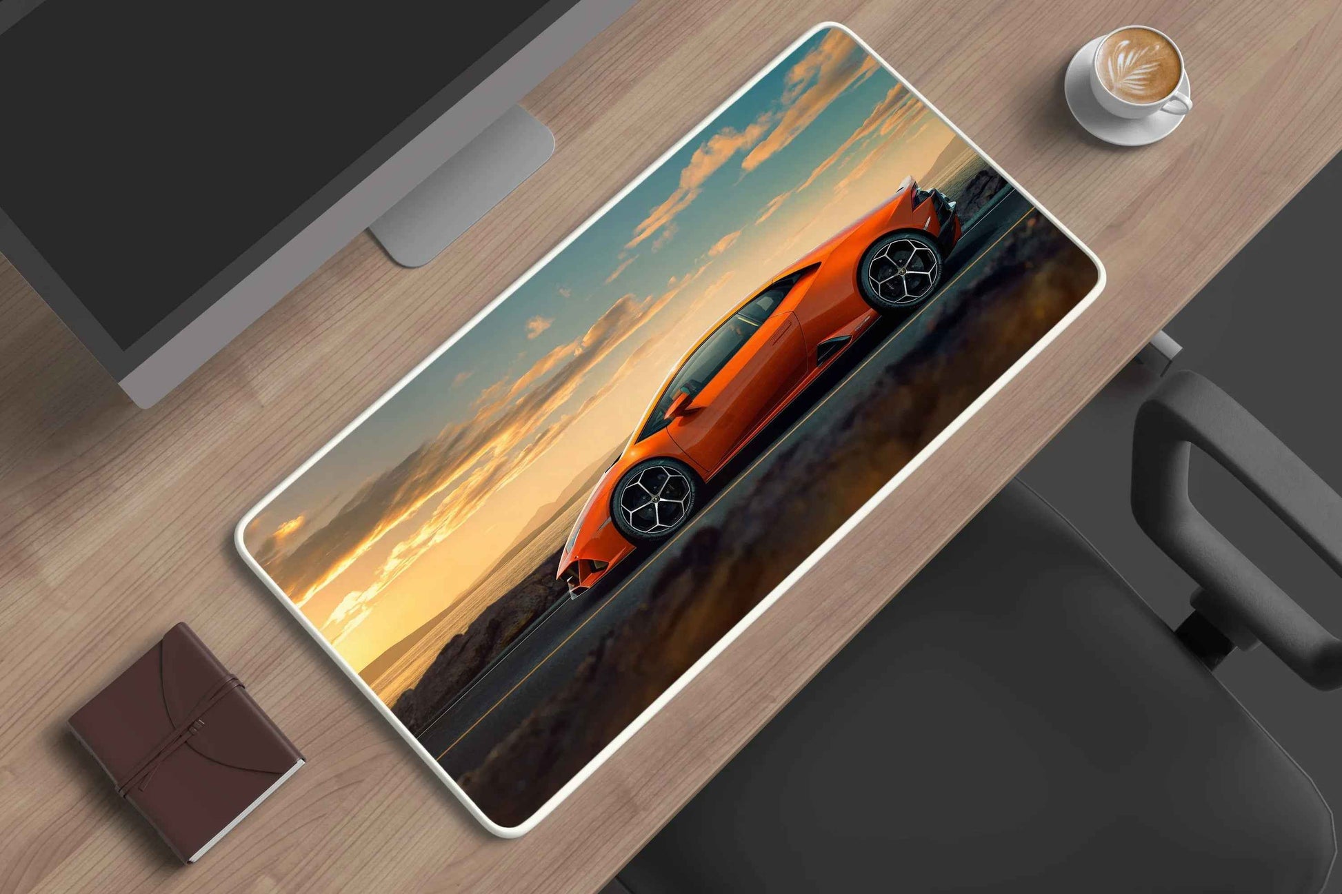 Lamborghini Huracan car deskmat - TURTLEWINGS