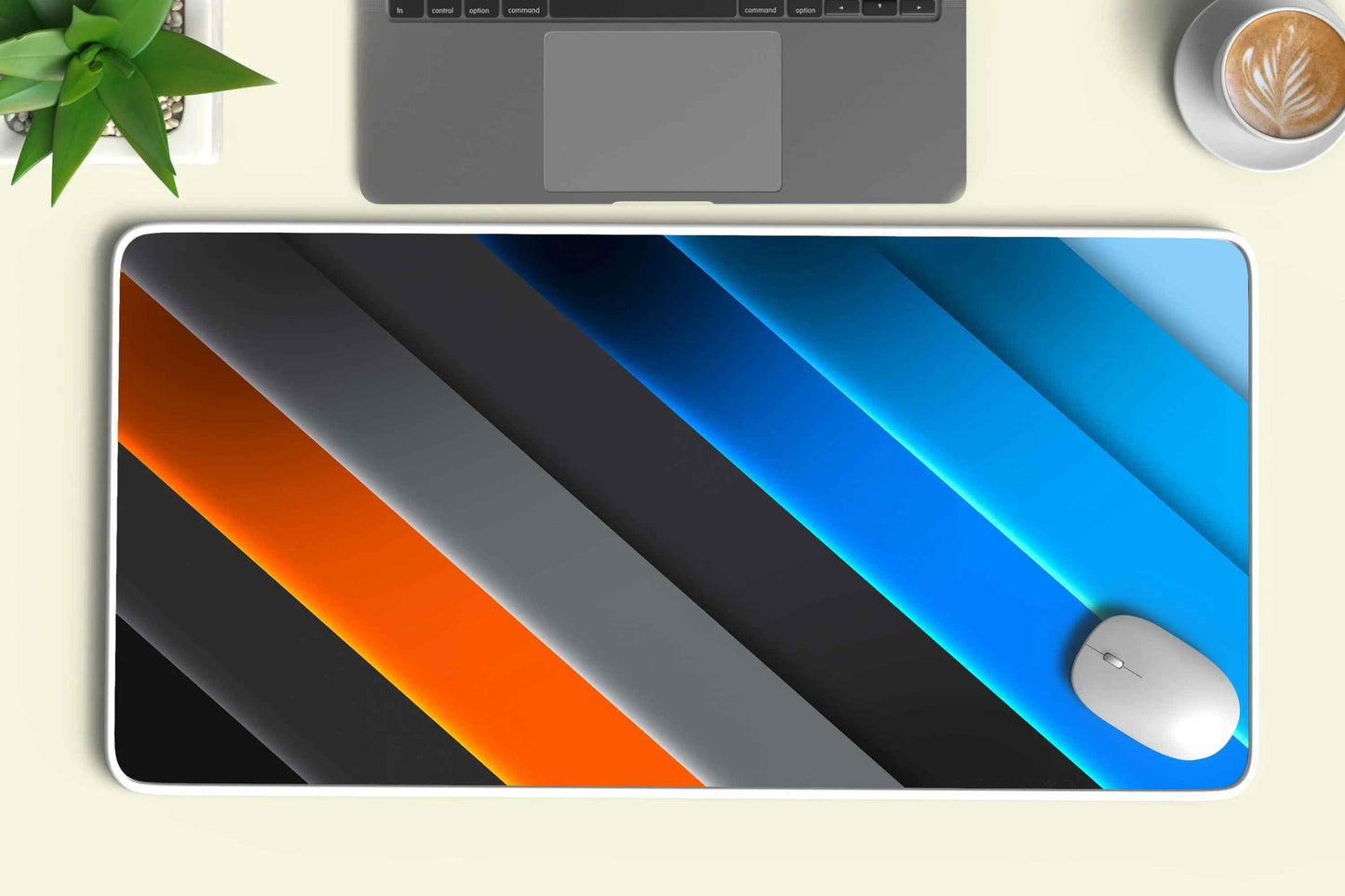 color abstract deskmat - TURTLEWINGS