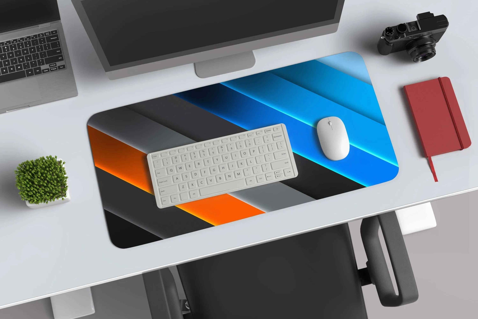 color abstract deskmat - TURTLEWINGS