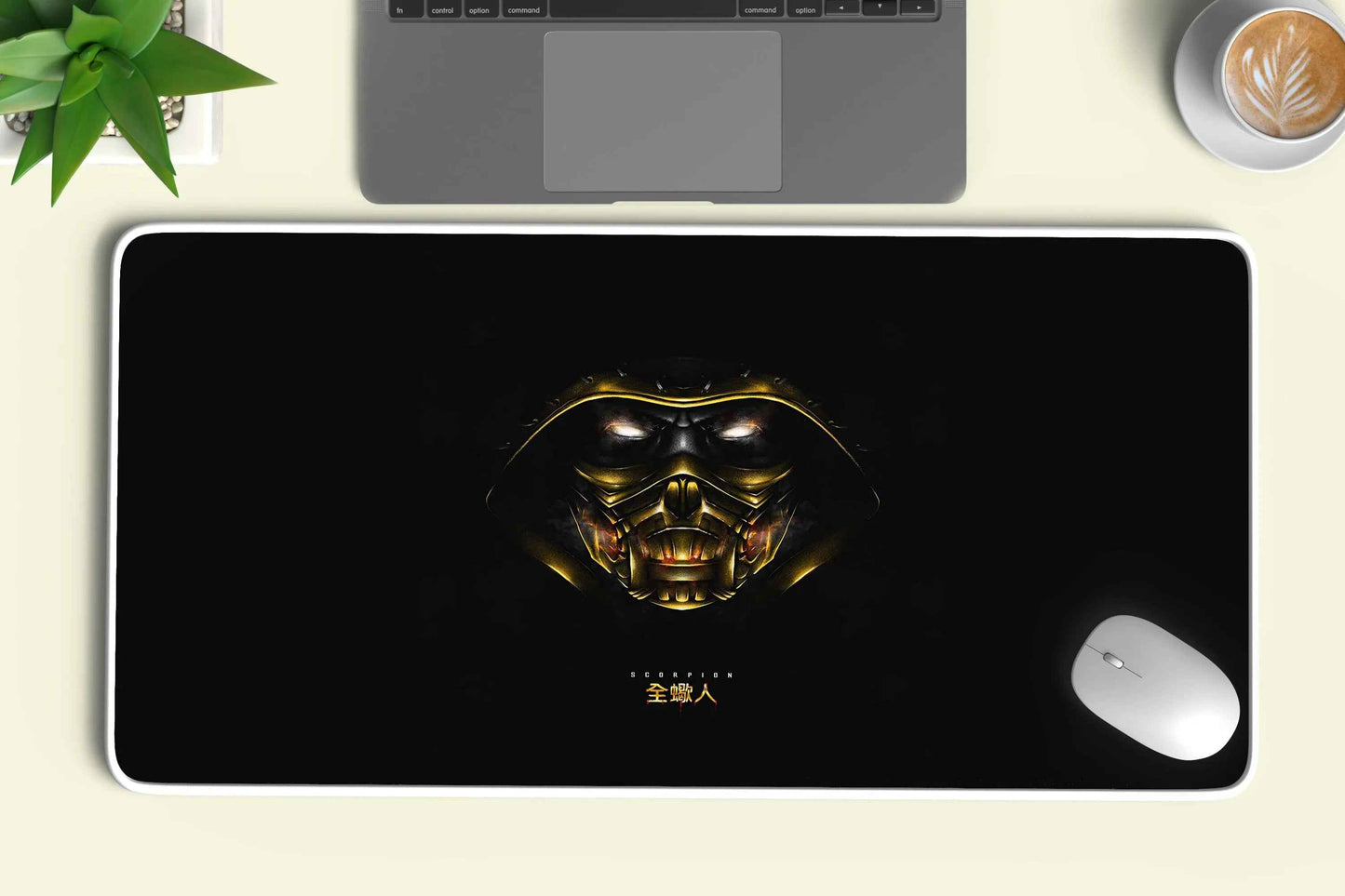 Mortal Kombat Kabal gaming deskmat - TURTLEWINGS