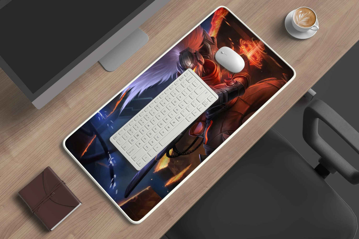 Yasuo (League of Legends) gaming deskmat - TURTLEWINGS