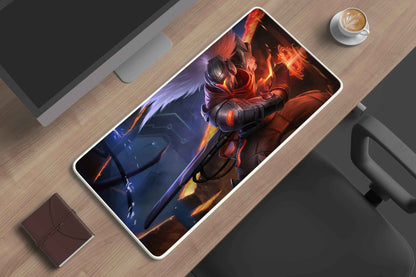 Yasuo (League of Legends) gaming deskmat - TURTLEWINGS