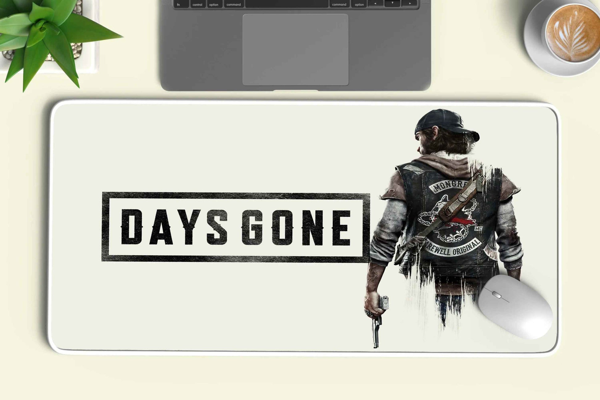 Days Gone gaming deskmat 2 - TURTLEWINGS