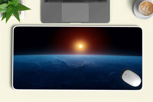 Space abstract art deskmat - TURTLEWINGS