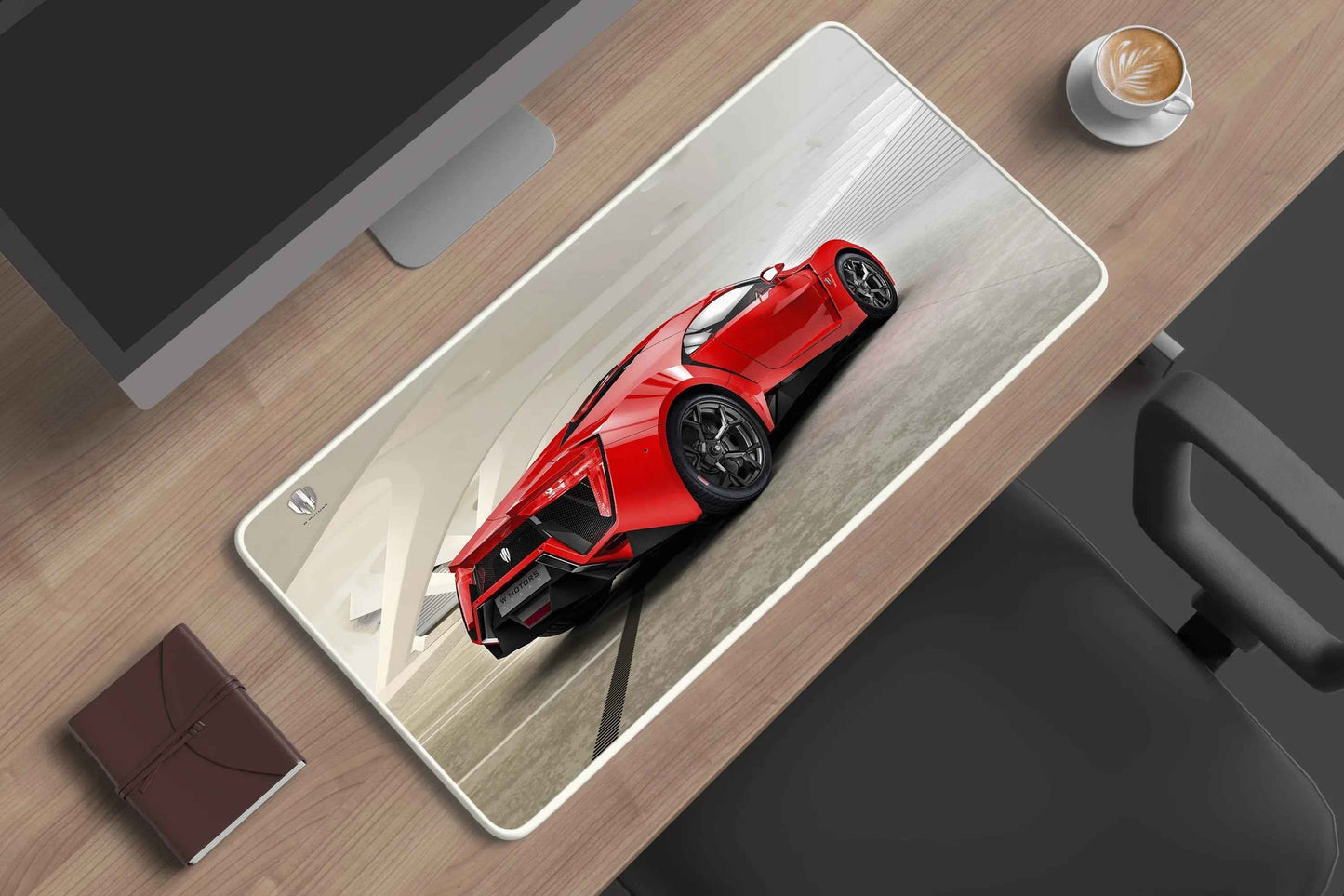 Lykan Hypersport racing car deskmat - TURTLEWINGS