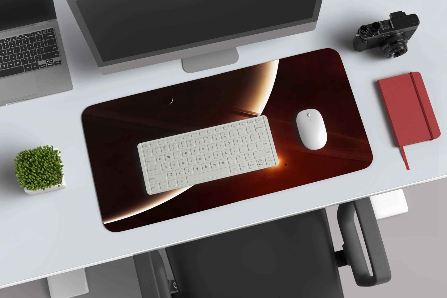 Space asthetic deskmat - TURTLEWINGS