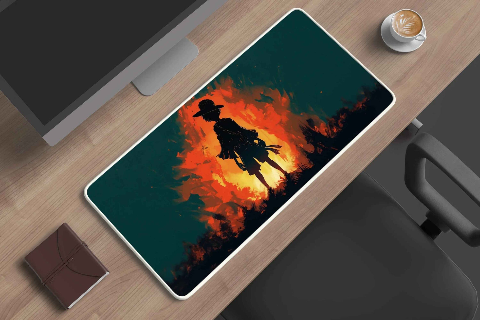 Luffy one piece anime deskmat - TURTLEWINGS
