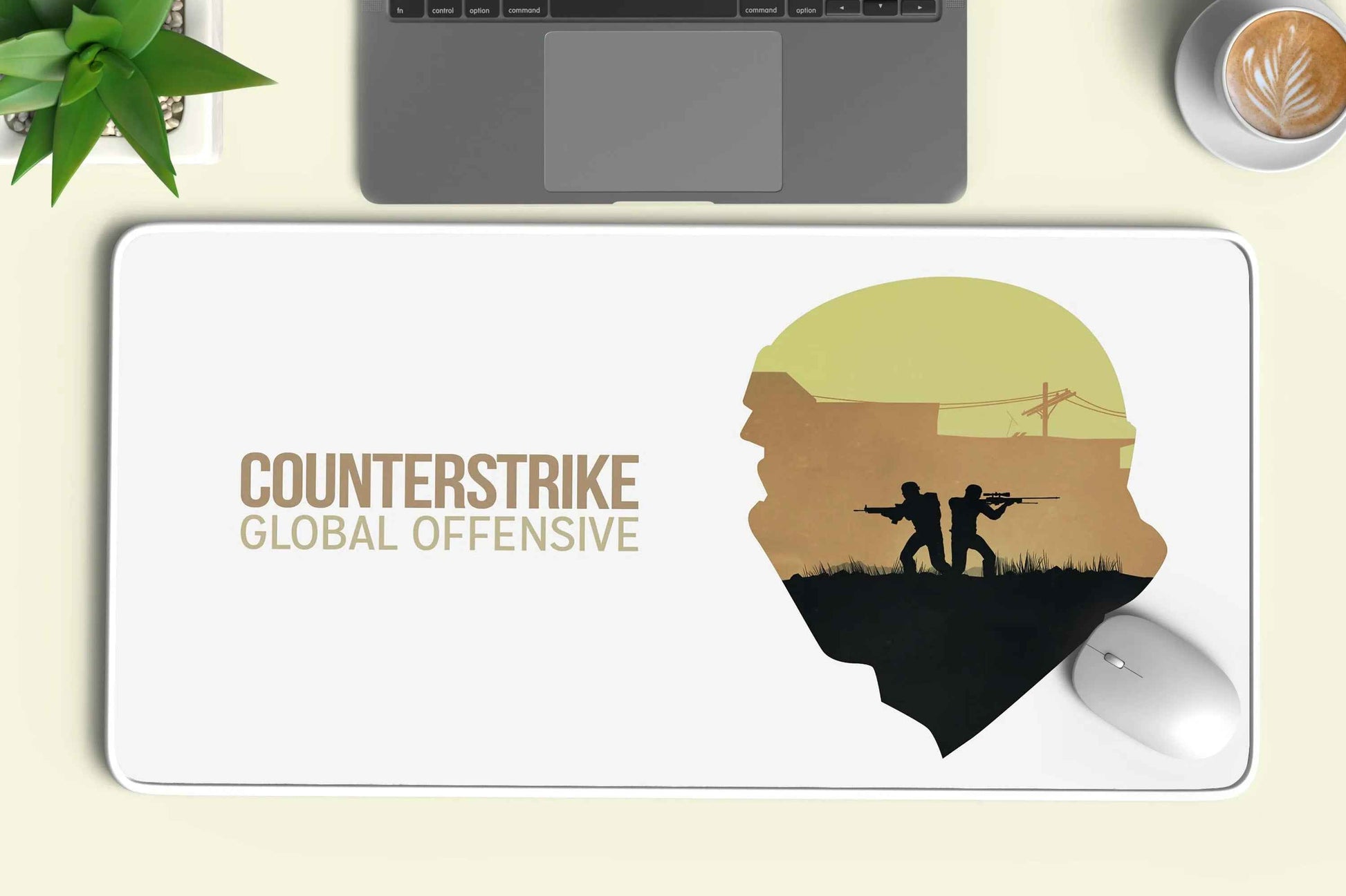 Counter-Strike gaming deskmat 1 - TURTLEWINGS
