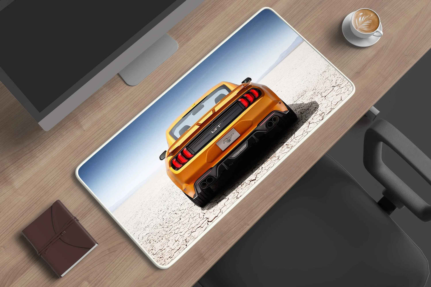 Ford Mustang car deskmat - TURTLEWINGS