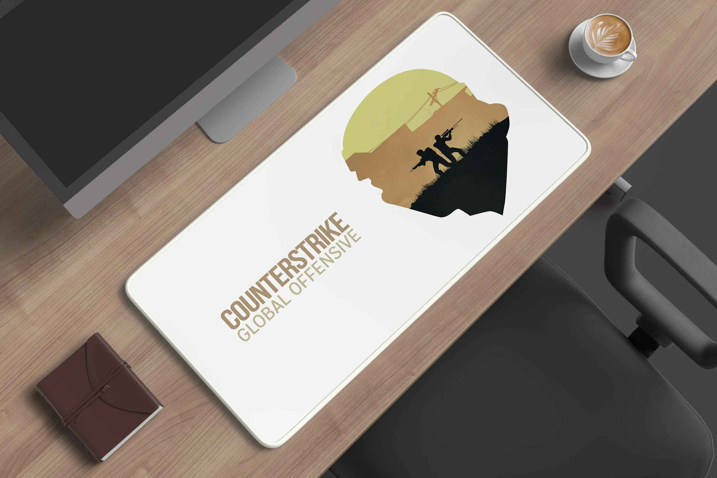 Counter-Strike gaming deskmat 1 - TURTLEWINGS