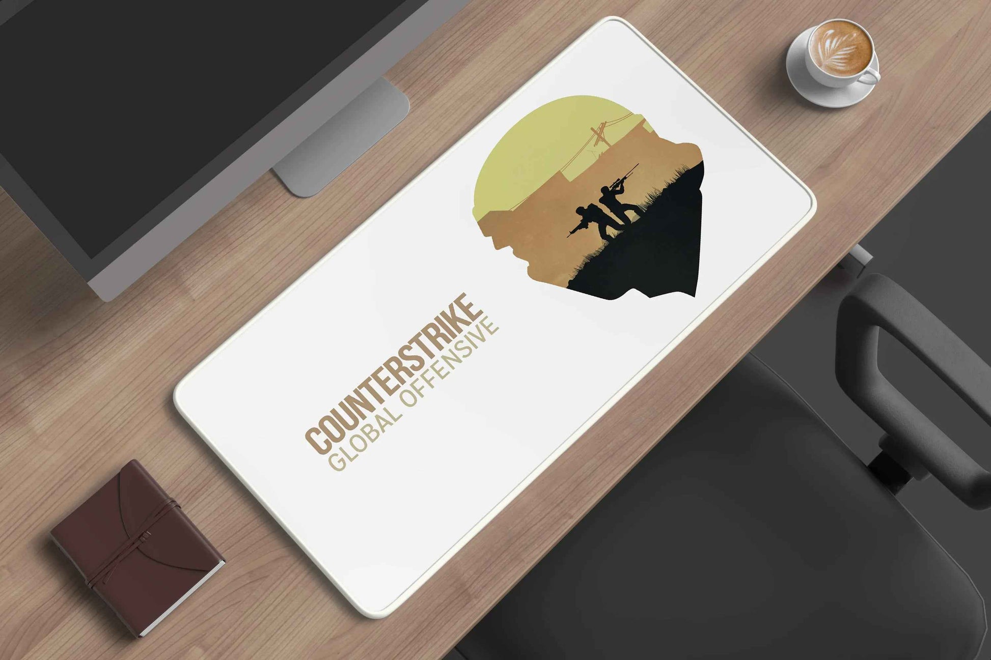 Counter-Strike gaming deskmat 1 - TURTLEWINGS