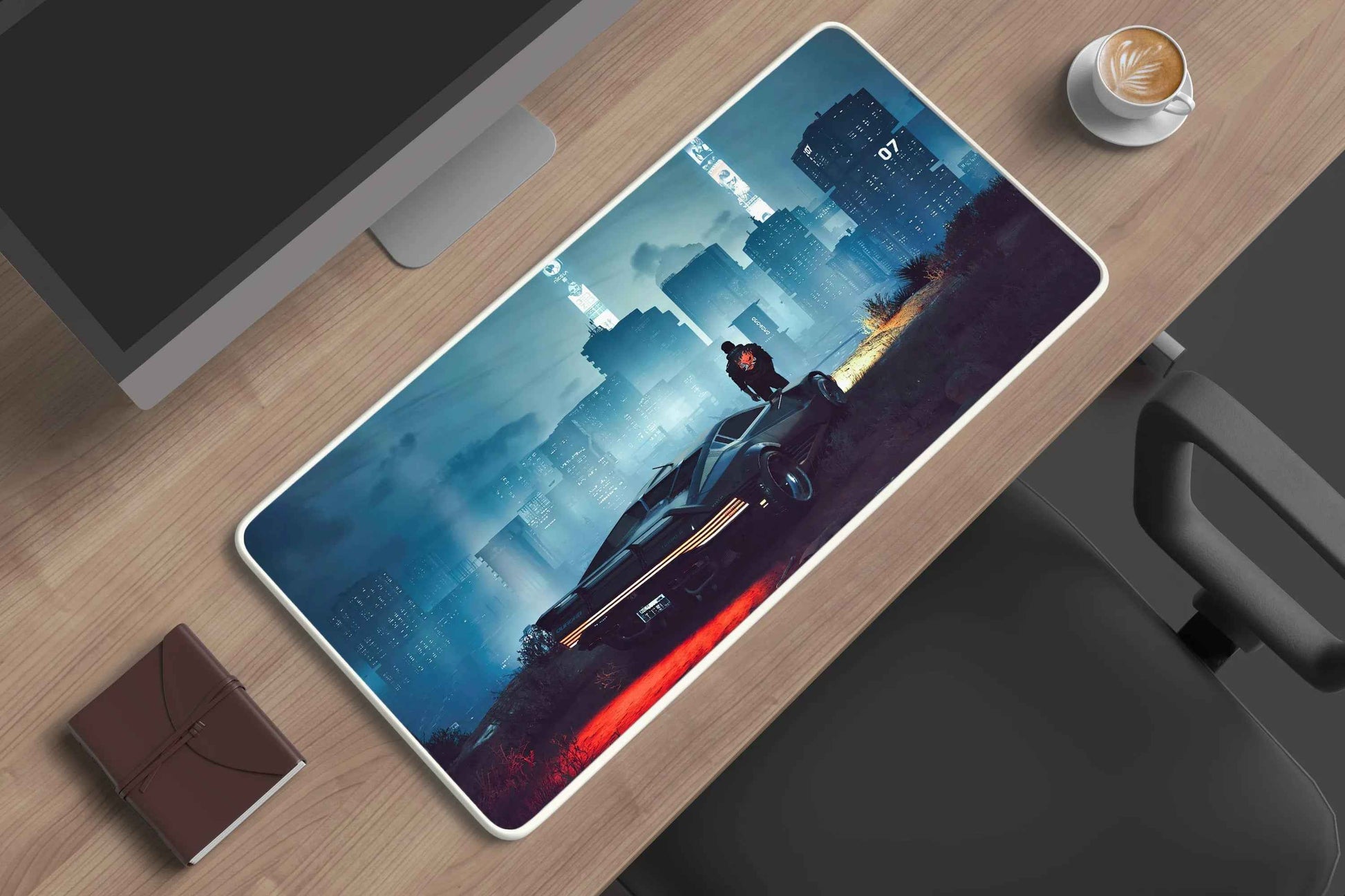 Cyberpunk 2077 Deskmat – Premium XL & XXL Gaming Mouse Pad 3 - TURTLEWINGS