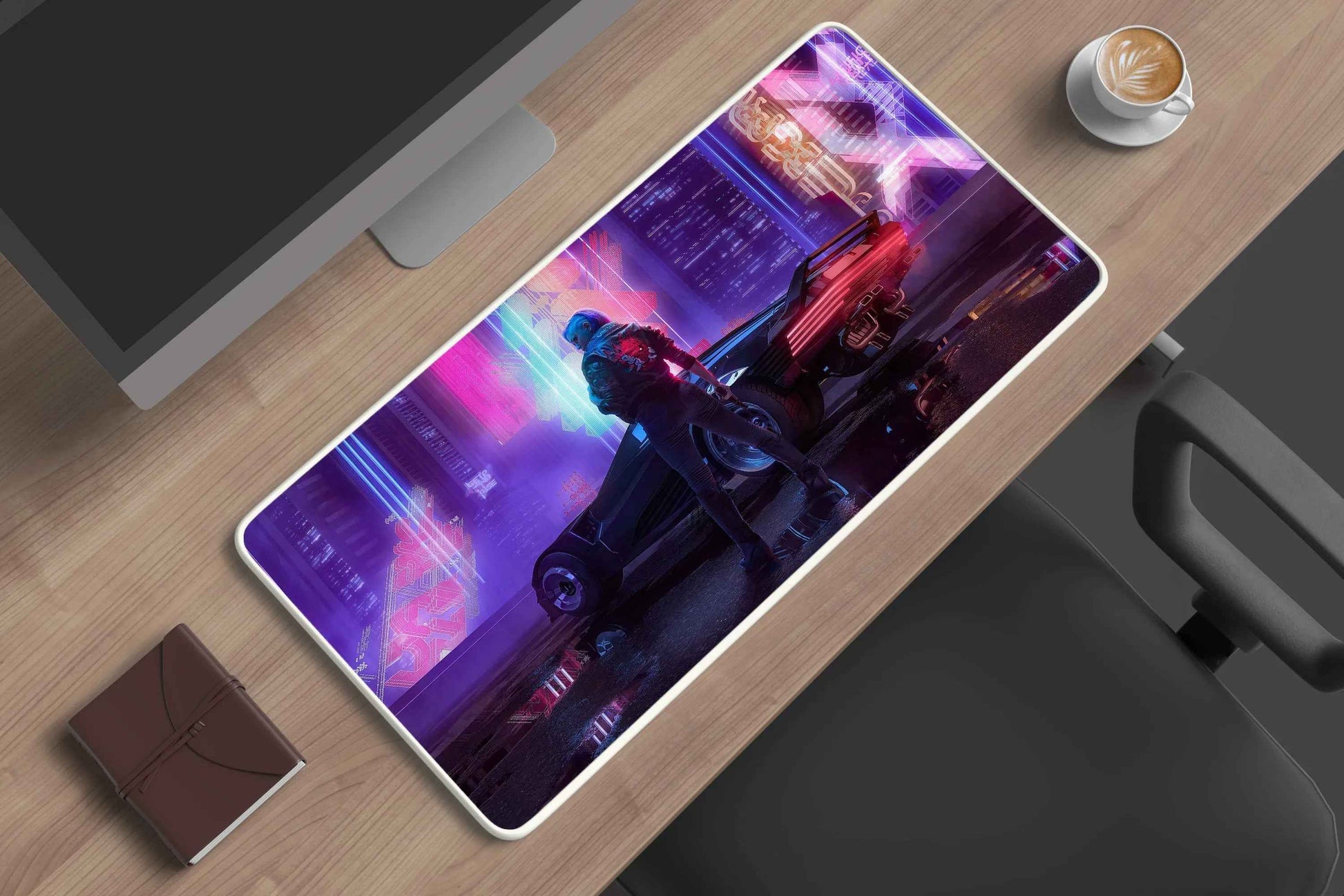 Cyberpunk 2077 Deskmat – Premium XL & XXL Gaming Mouse Pad 6 - TURTLEWINGS
