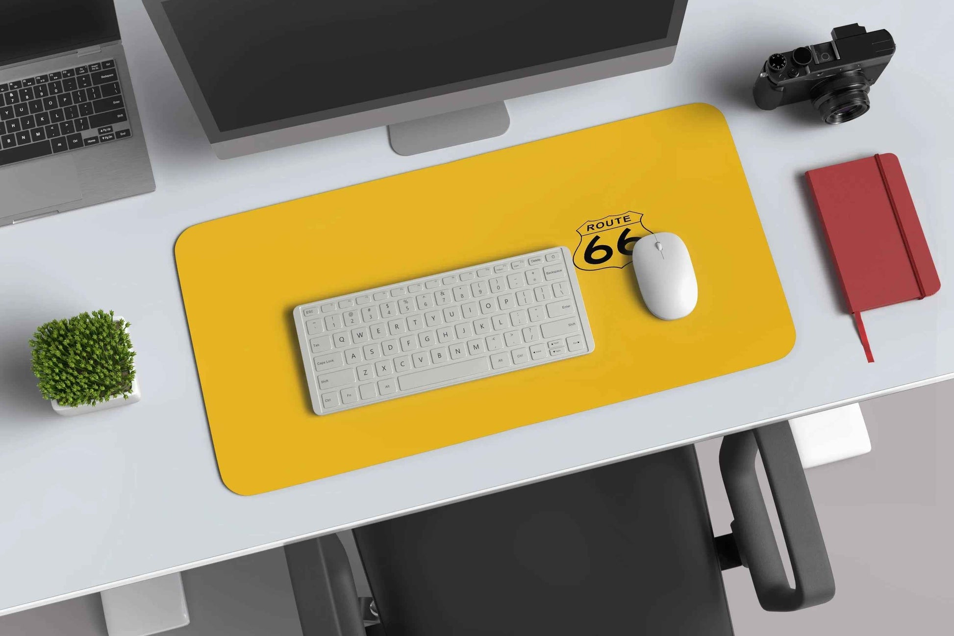 Route 66 art deskmat - TURTLEWINGS