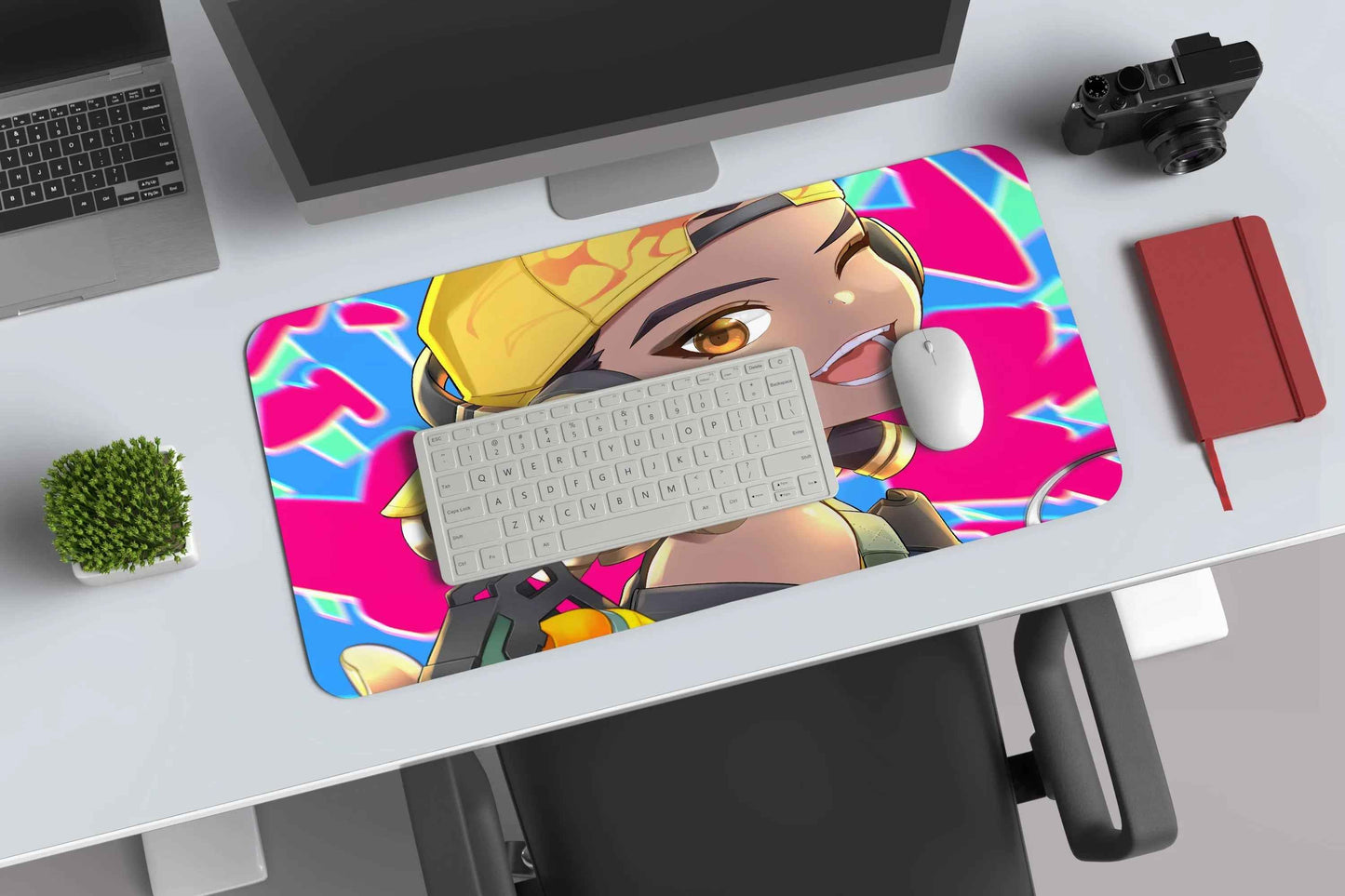 Raze (Valorant) gaming deskmat - TURTLEWINGS