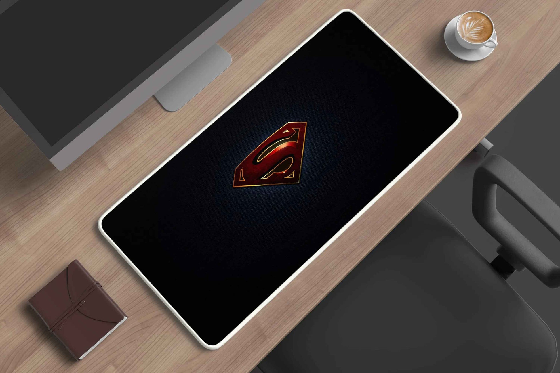 Superman logo deskmat - TURTLEWINGS