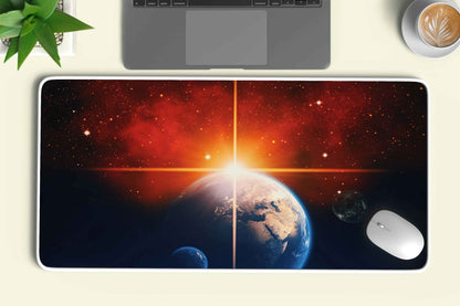 Solar System abstract deskmat - TURTLEWINGS