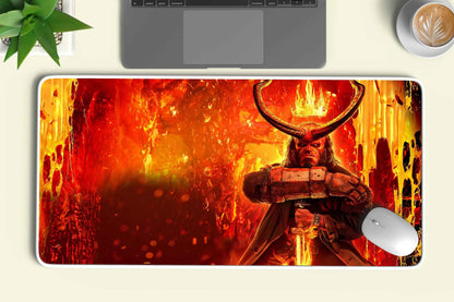 Hellboy movie characters deskmat - TURTLEWINGS