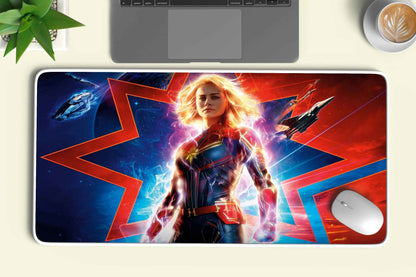 Captain Marvel deskmat - TURTLEWINGS