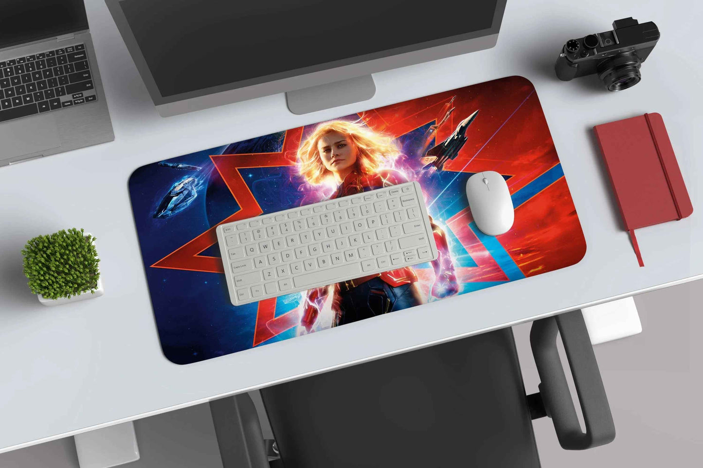 Captain Marvel deskmat - TURTLEWINGS