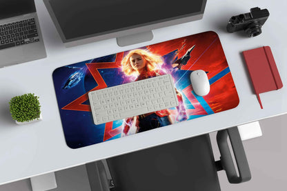 Captain Marvel deskmat - TURTLEWINGS
