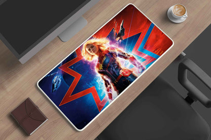 Captain Marvel deskmat - TURTLEWINGS