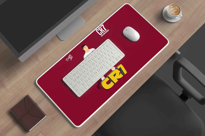 cristiano ronaldo footballer deskmat - TURTLEWINGS