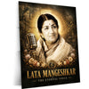 Lata Mangeshkar – The Eternal Voice | Golden Era Music Metal Frame | Legendary Bollywood Wall Art by TurtleWings