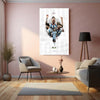 Lionel Messi Metal Frame – Legendary Football Wall Art - TURTLEWINGS